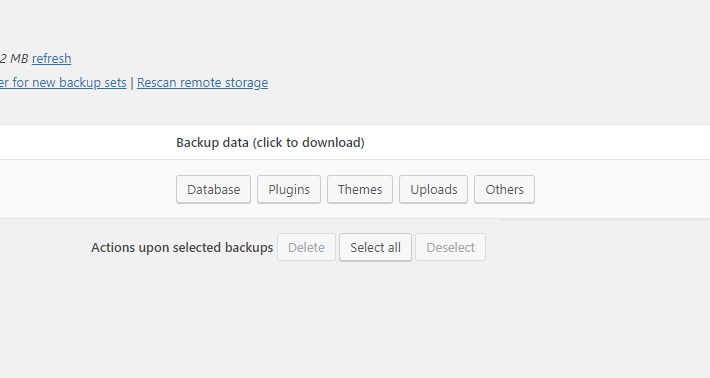 Backup Your WordPress Website