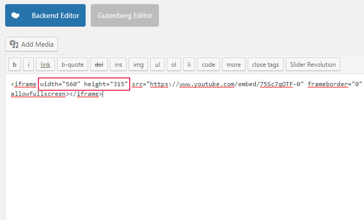 Embed a YouTube Video in WordPress