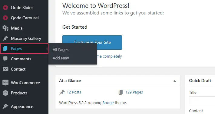 Make Pages Private in WordPress