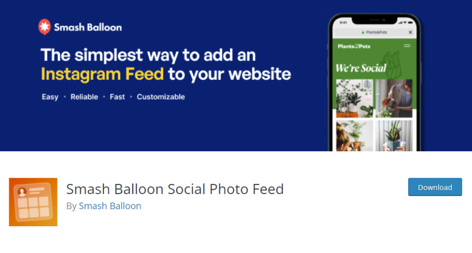 Smash Balloon Social Photo Feed