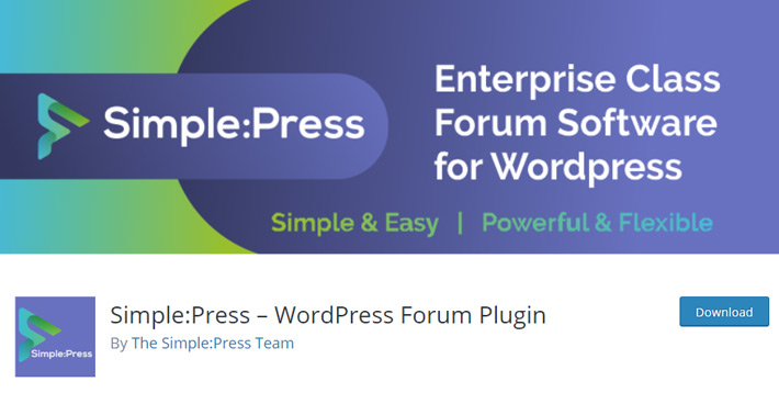 SimplePress Plugin