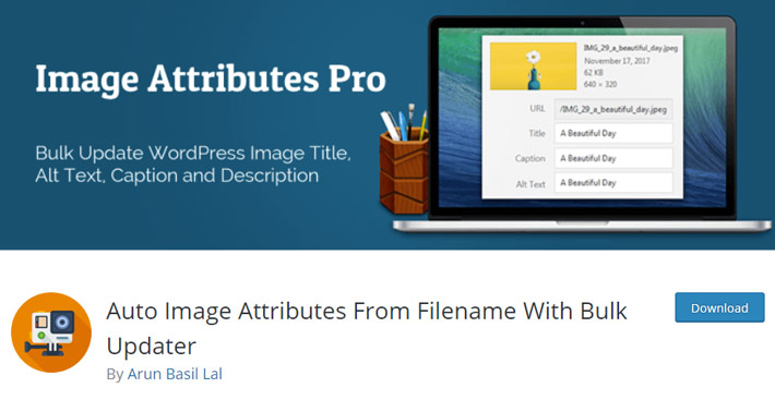 Image Attributes plugin