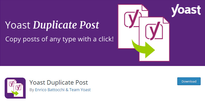 Yoast Duplicate Post