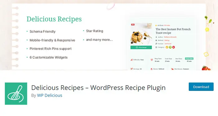 Delicious Recipes