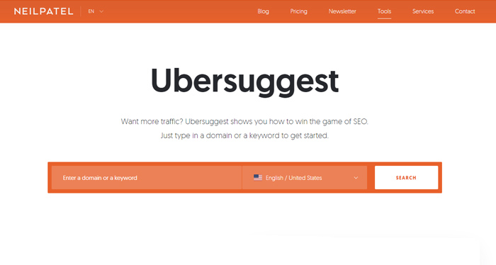 Ubersuggest