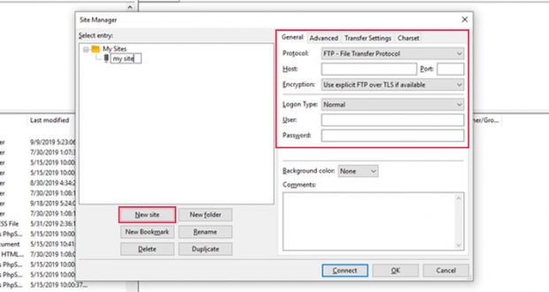 filezilla sftp show cert