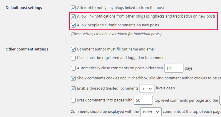 Disabling All Future Comments