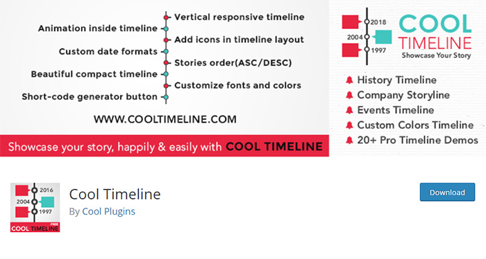 Cool Timeline Plugin