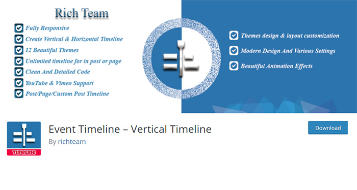 Event Timeline Plugin