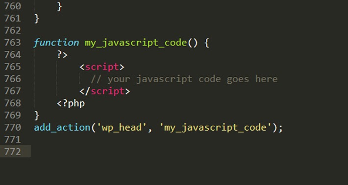 Javascript Hooks Code