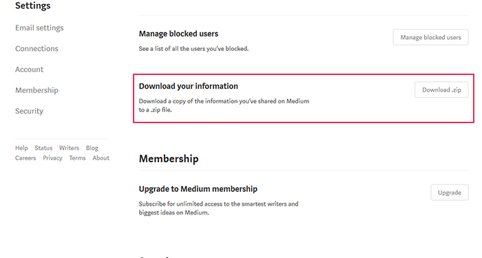 Migration Settings