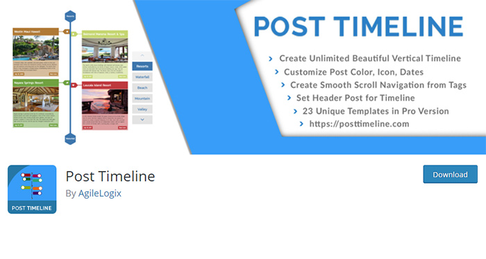 Post Timeline Plugin