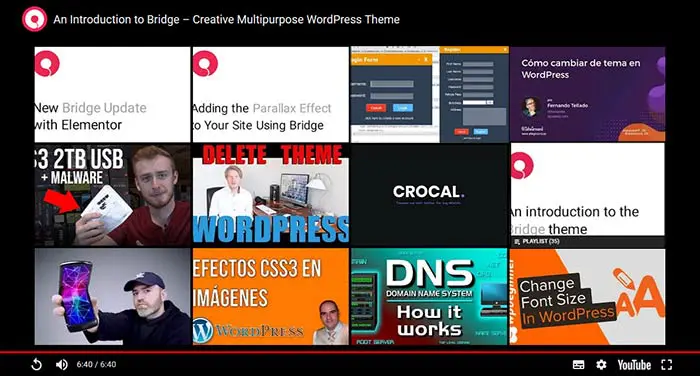 Wordpress Youtube