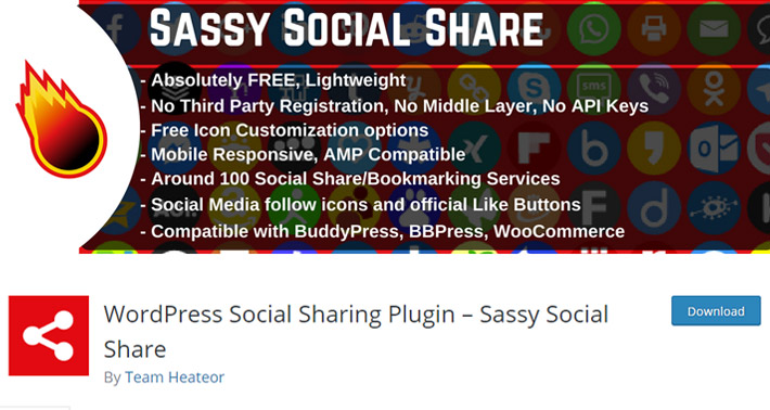 Sassy Social Share