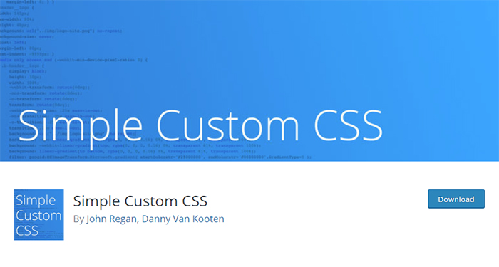 Simple Custom CSS