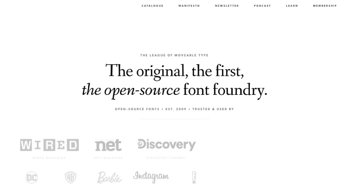 The complete list of font formats and their use — FontsArena