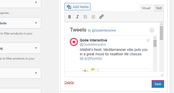 How to Display Twitter Feed in WordPress - Qode Interactive