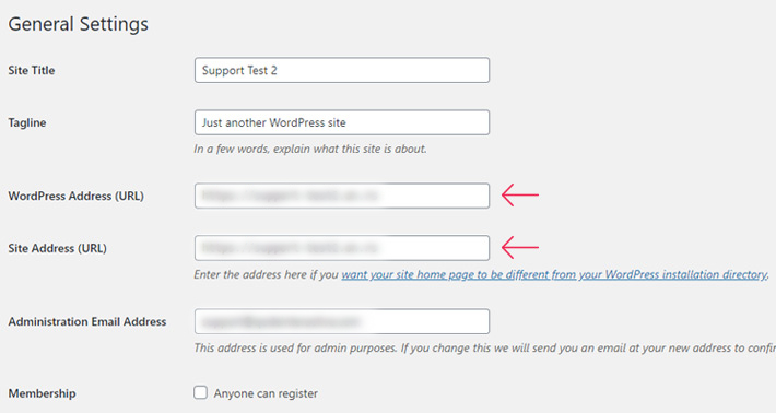 Update your WordPress and Site Address to HTTPS