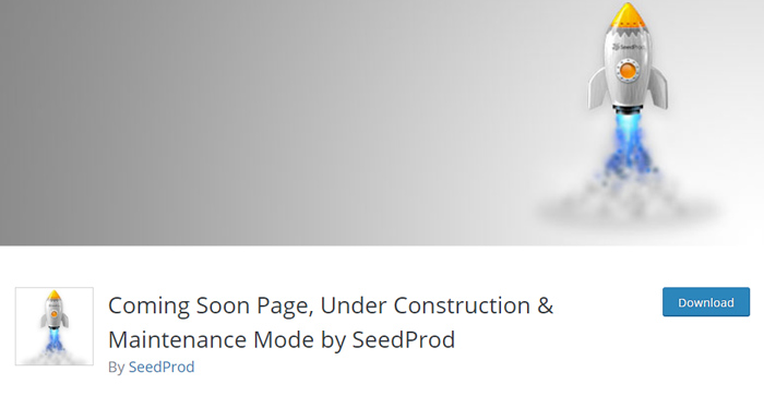 Coming Soon Page, Under Construction & Maintenance Mode by SeedProd