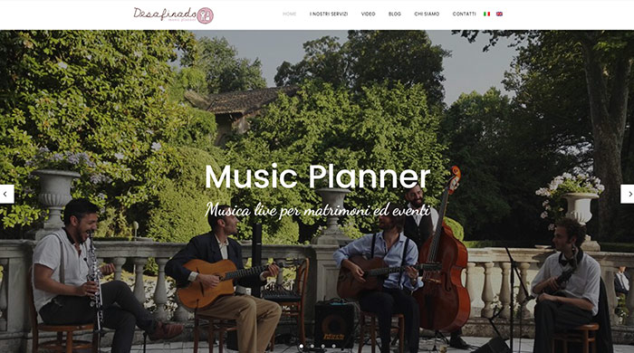 Desafinado Music Planner