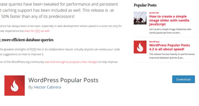 WordPress Popular Posts