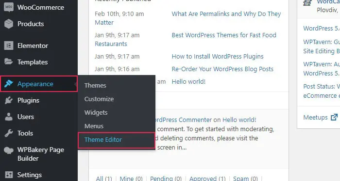 Appearance Theme Editor