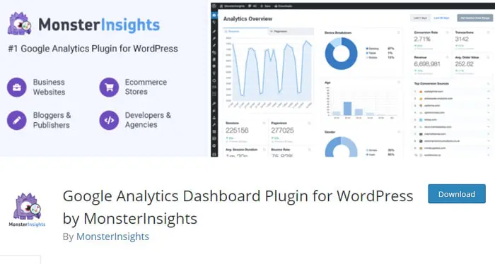 Google Analytics Dashboard Plugin