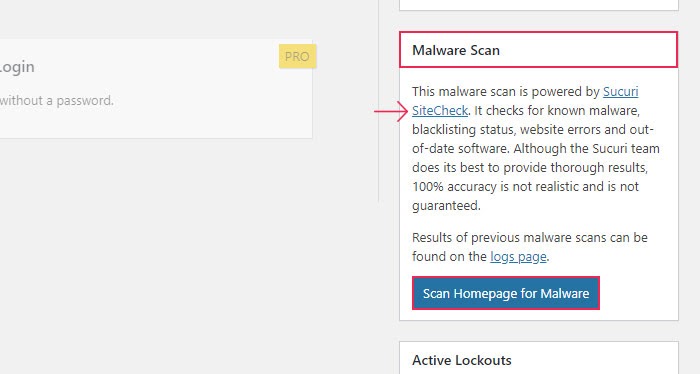 Malware Scan