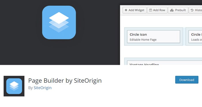 Page Builder by SiteOrigin