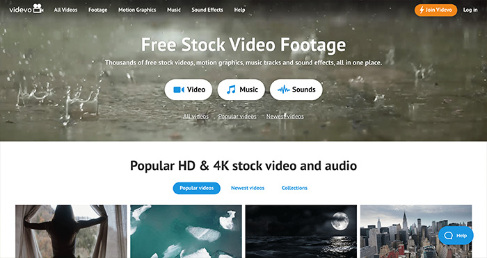 Download free video clips in stunning 4K