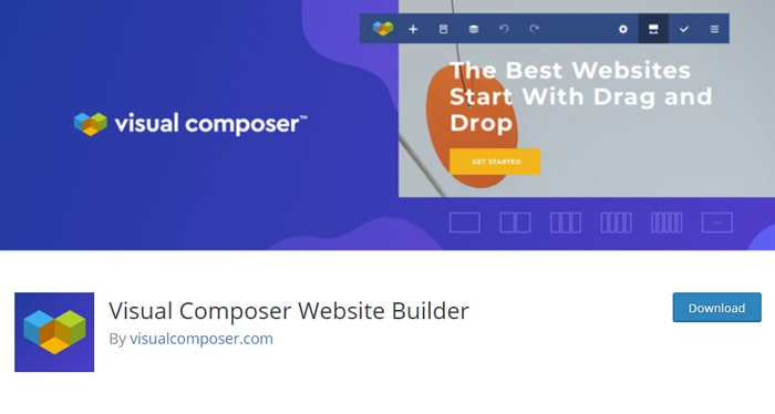 Visual Composer WordPress page builder
