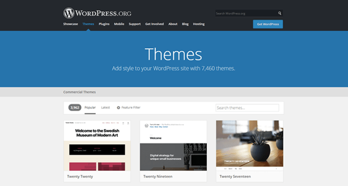 WordPress themes