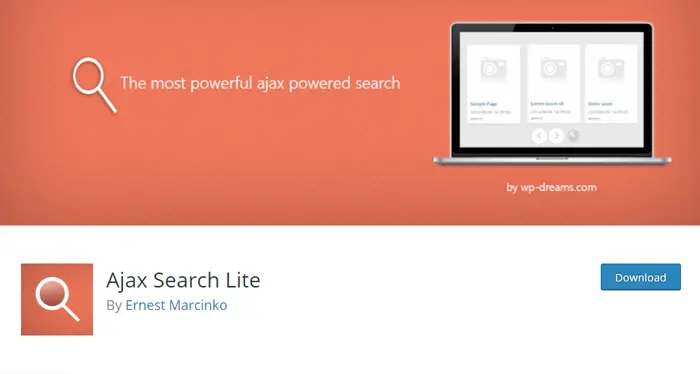 Ajax Search Lite