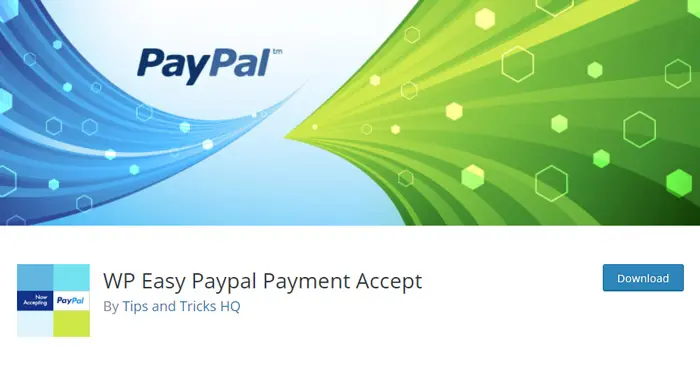 WP Easy PayPal Payment Accept