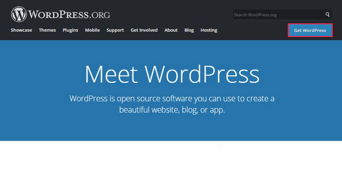 Get WordPress