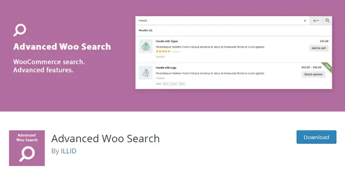 Advanced Woo Search