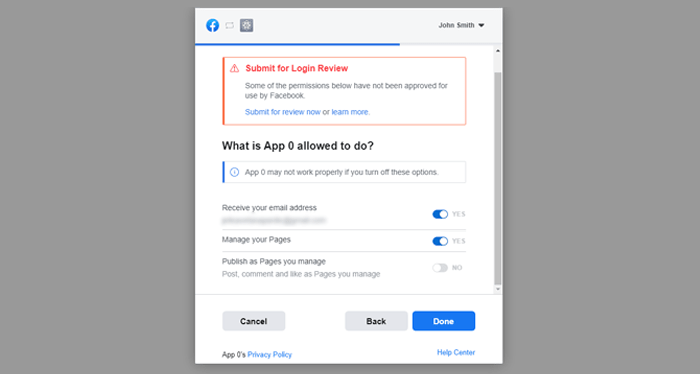 Determine what your app is allowed to do