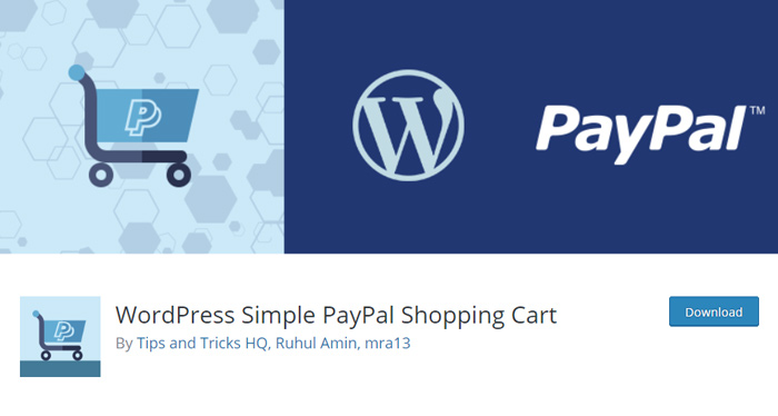 WordPress Simple PayPal Shopping Cart