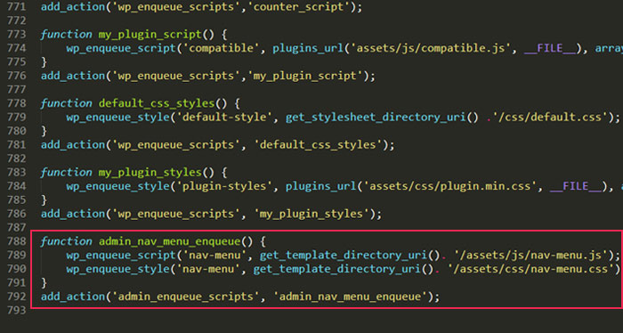 gravity forms enqueue scripts