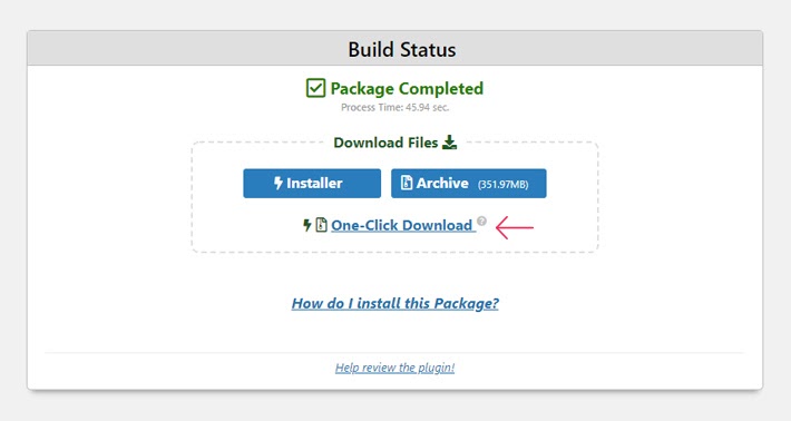 One-Click Download option