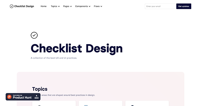 Checklist Design