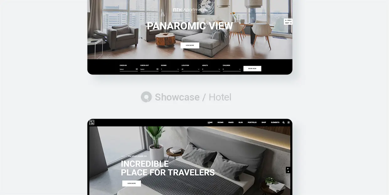 Hotel Websites Made With Qode Interactive Themes