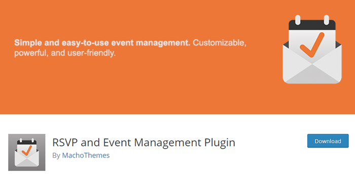 RSVP and Event Management Plugin