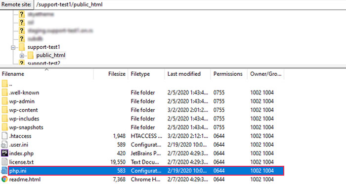 Increasing resourced via the php ini file