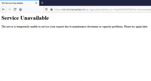 Fix The 503 Service Temporarily Unavailable Error In Wordpress Qode Interactive 