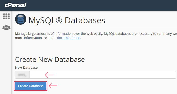 Create Your Database