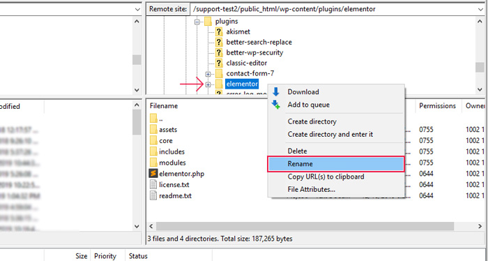 Reconnect to your server