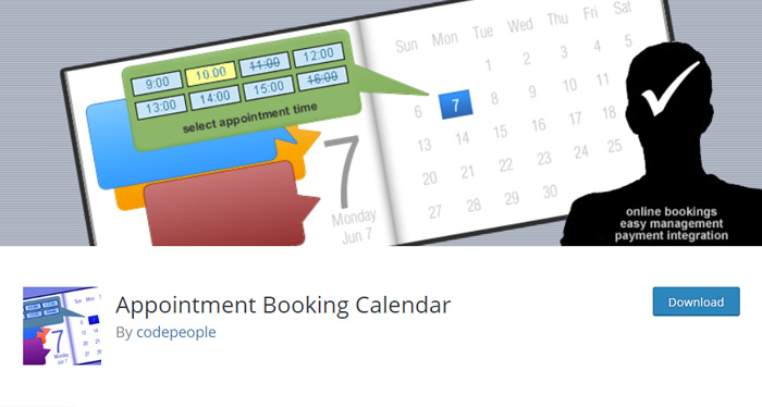 Appointment Booking Calendar