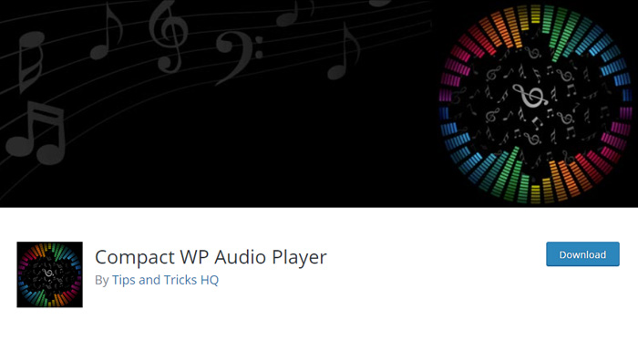 Compact WP Audio Player