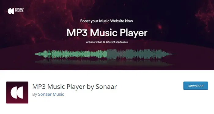 MP3 Music Player by Sonaar